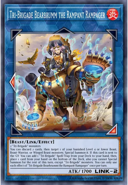 Tri-Brigade Bearbrumm the Rampant Rampager · Lightning Overdrive