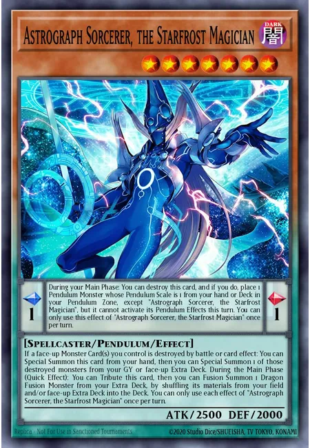 Astrograph Sorcerer, the Starfrost Magician · Magnificent Monsters