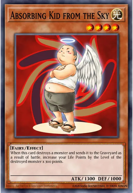 Absorbing Kid from the Sky