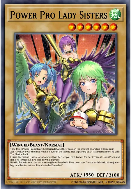 Power Pro Lady Sisters · Winged Beast