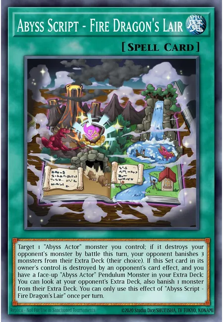 Abyss Script - Fire Dragon's Lair