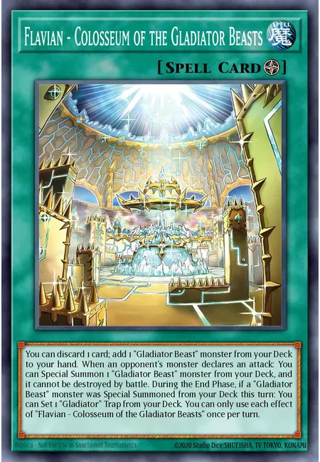 Flavian - Colosseum of the Gladiator Beasts