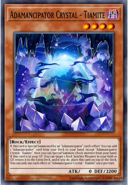 Adamancipator Crystal - Tiamite