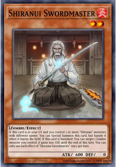 Shiranui Mestre da Espada