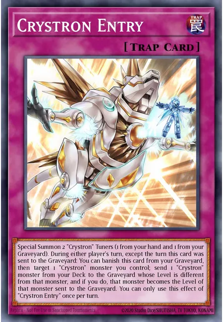 Crystron Entry