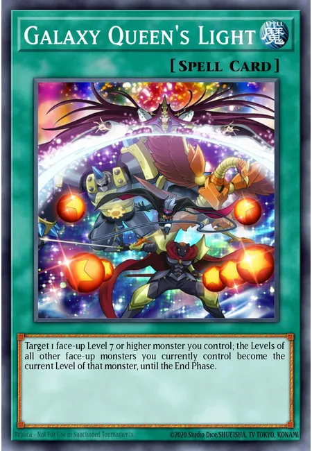 Galaxy Queen's Light · Return of the Duelist