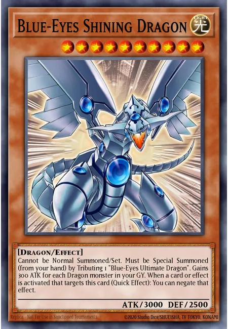 Blue-Eyes Shining Dragon
