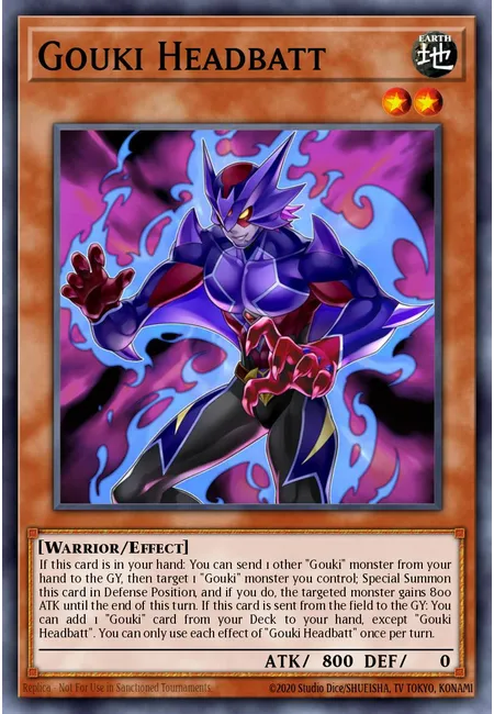 Gouki Cabeça de Morcego