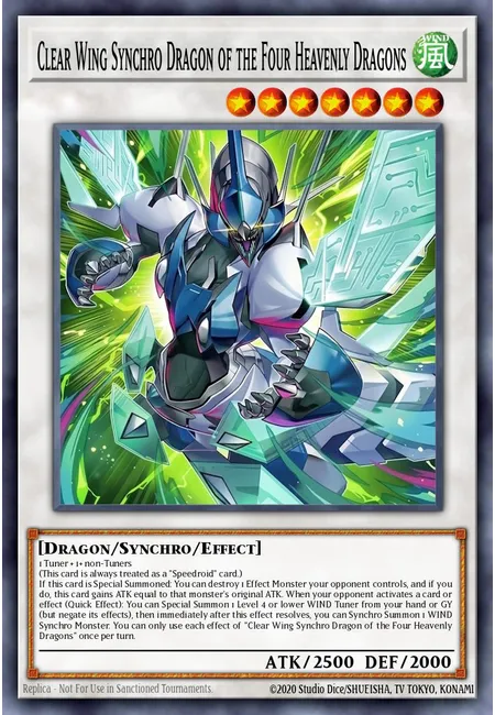 Clear Wing Synchro Dragon of the Four Heavenly Dragons · Magnificent Maestros