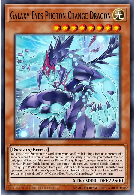 Galaxy-Eyes Photon Change Dragon