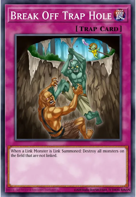 Break Off Trap Hole