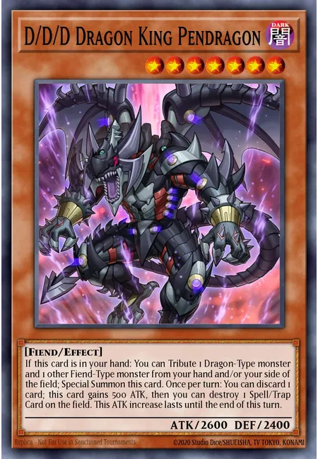 D/D/D Dragon King Pendragon