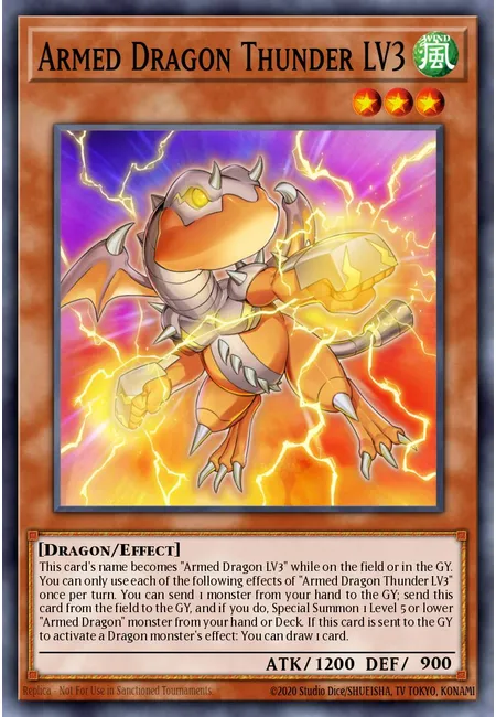 Dragão Armado do Trovão LV3