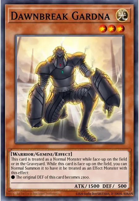 Dawnbreak Gardna · Tactical Evolution