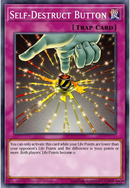 Self-Destruct Button