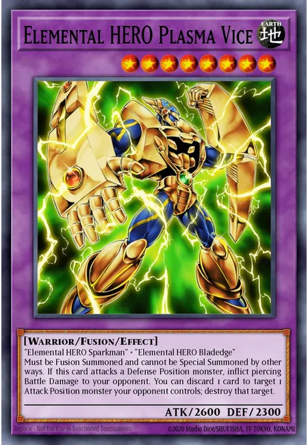 Elemental HERO Plasma Vice
