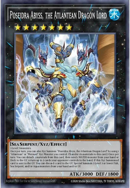 Poseidra Abyss, the Atlantean Dragon Lord