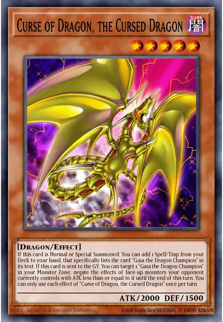 Curse of Dragon, the Cursed Dragon