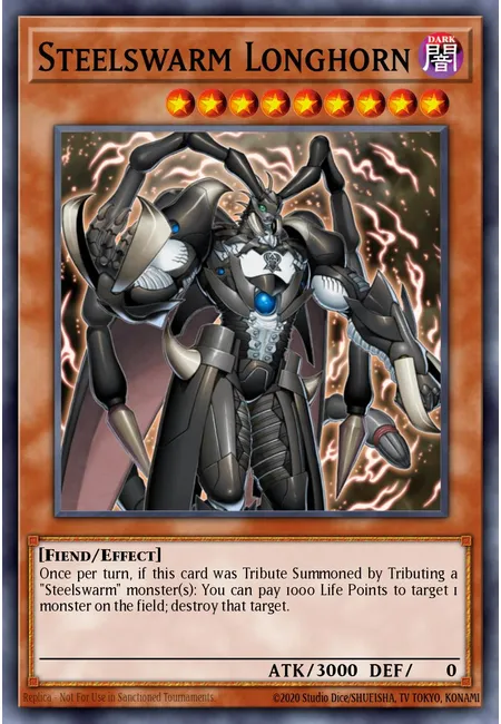 Steelswarm Longhorn · Duel Terminal 6a