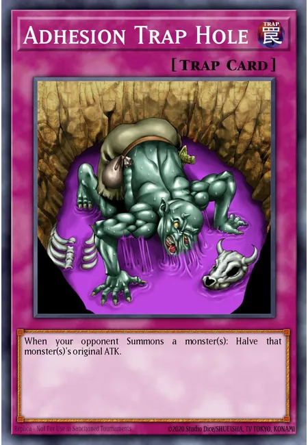 Adhesion Trap Hole