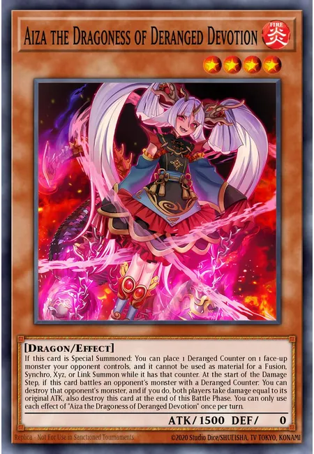 Aiza the Dragoness of Deranged Devotion