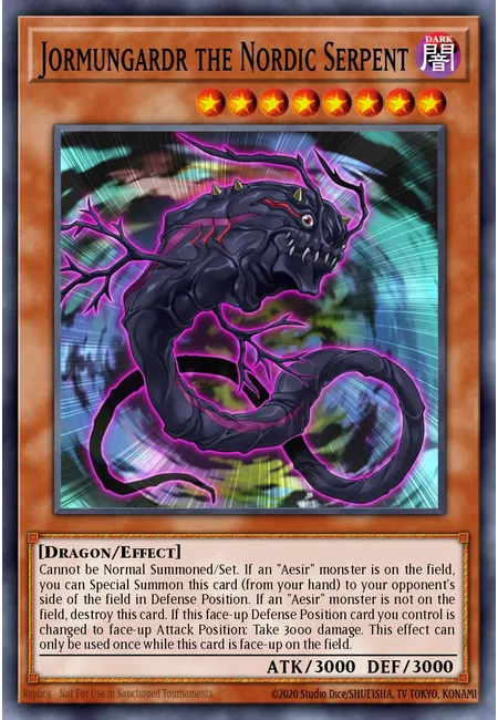 Jormungardr the Nordic Serpent