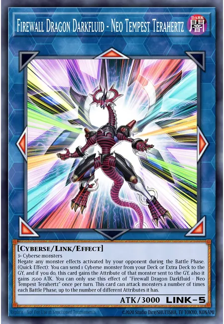 Firewall Dragon Darkfluid - Neo Tempest Terahertz