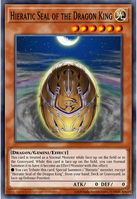 Hieratic Seal of the Dragon King