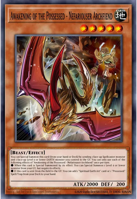 Awakening of the Possessed - Nefariouser Archfiend