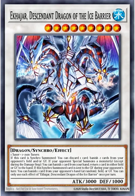 Ekhajar, Descendant Dragon of the Ice Barrier