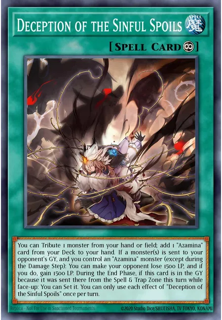 Deception of the Sinful Spoils