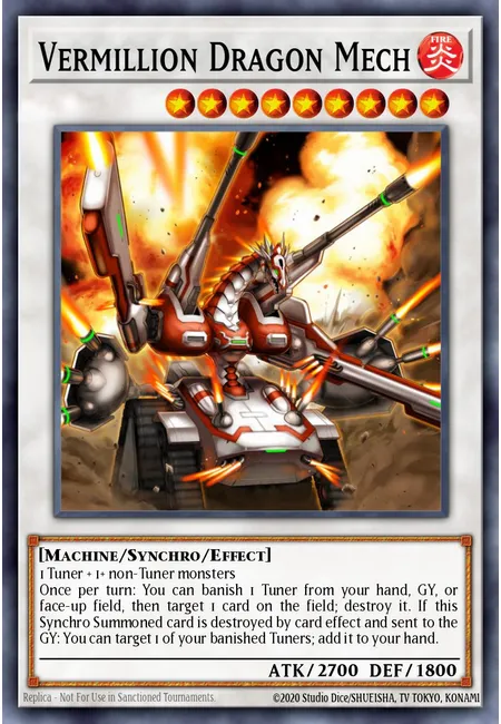 Vermillion Dragon Mech