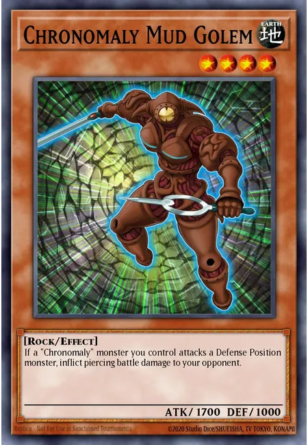 Cronomalia Golem de Lama