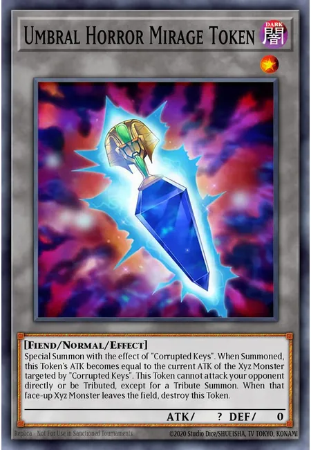 Umbral Horror Mirage Token · Fiend