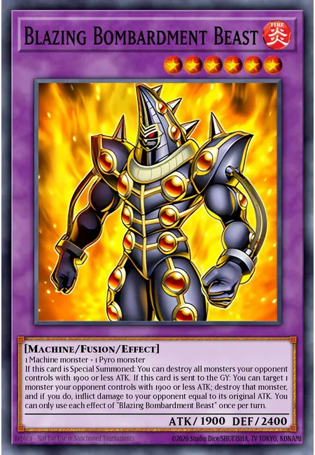 Blazing Bombardment Beast