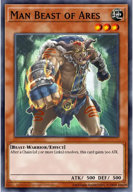 Man Beast of Ares