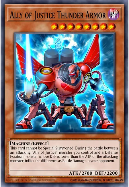 Ally of Justice Thunder Armor