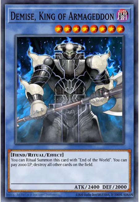Demise, o Rei do Armagedom