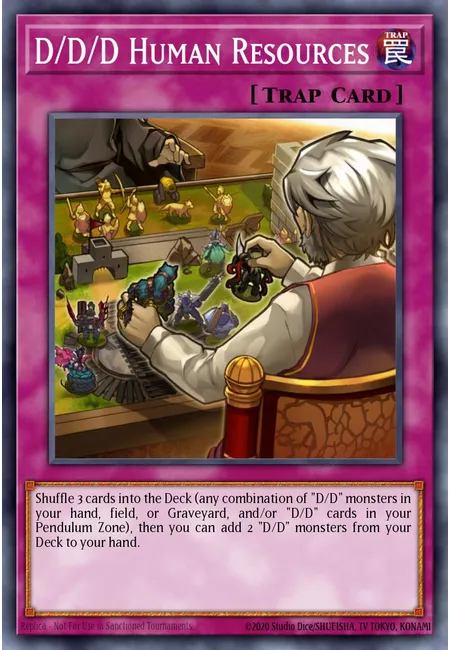 D/D/D Recursos Humanos · Pendulum Domination Structure Deck