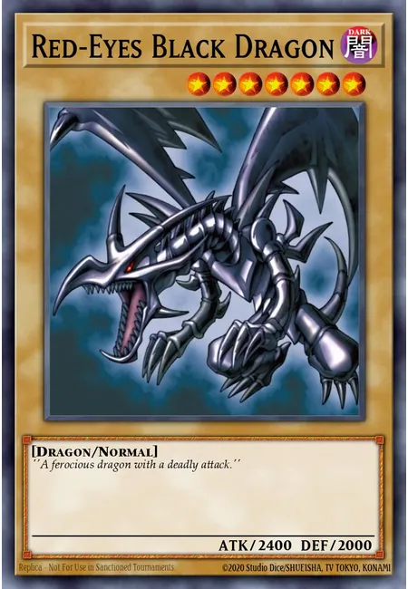 Dragão Negro de Olhos Vermelhos