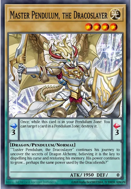 Master Pendulum, the Dracoslayer · Pendulum Evolution
