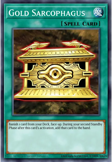 Sarcófago Dourado