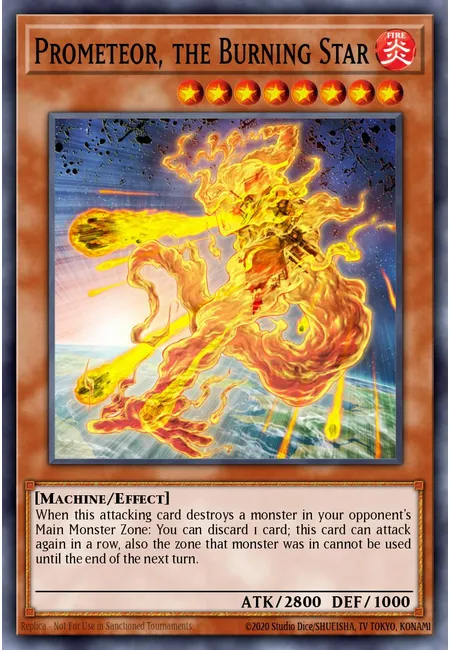 Prometeoro, a Estrela Ardente