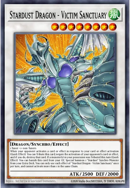 Stardust Dragon - Victim Sanctuary · Magnificent Monsters