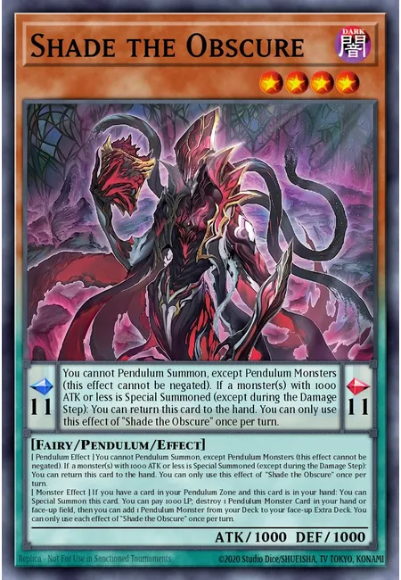 Shade the Obscure