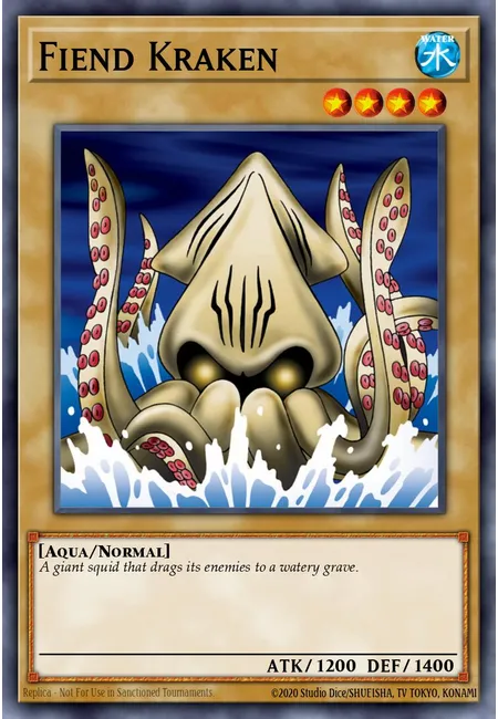 Fiend Kraken · Speed Duel: Streets of Battle City