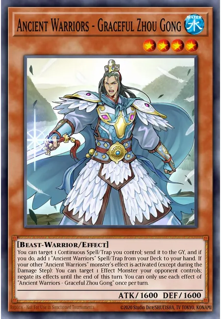 Ancient Warriors - Graceful Zhou Gong