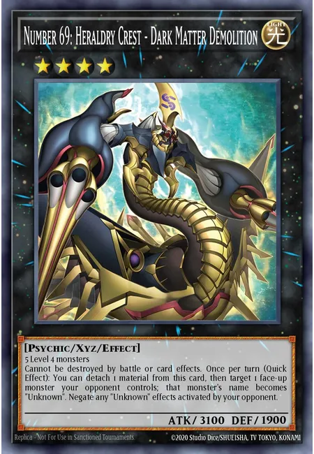 Number 69: Heraldry Crest - Dark Matter Demolition