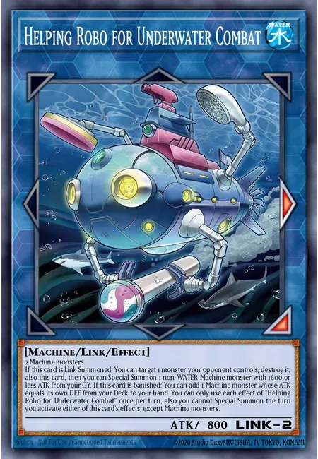 Helping Robo for Underwater Combat