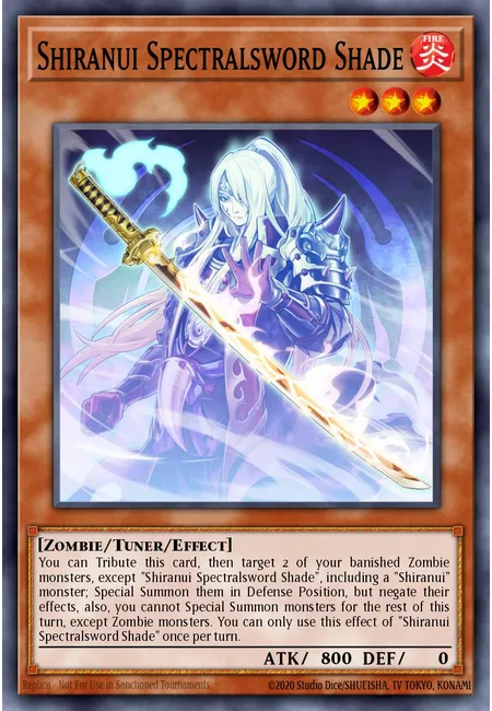 Shiranui Espada Espectral Sombria
